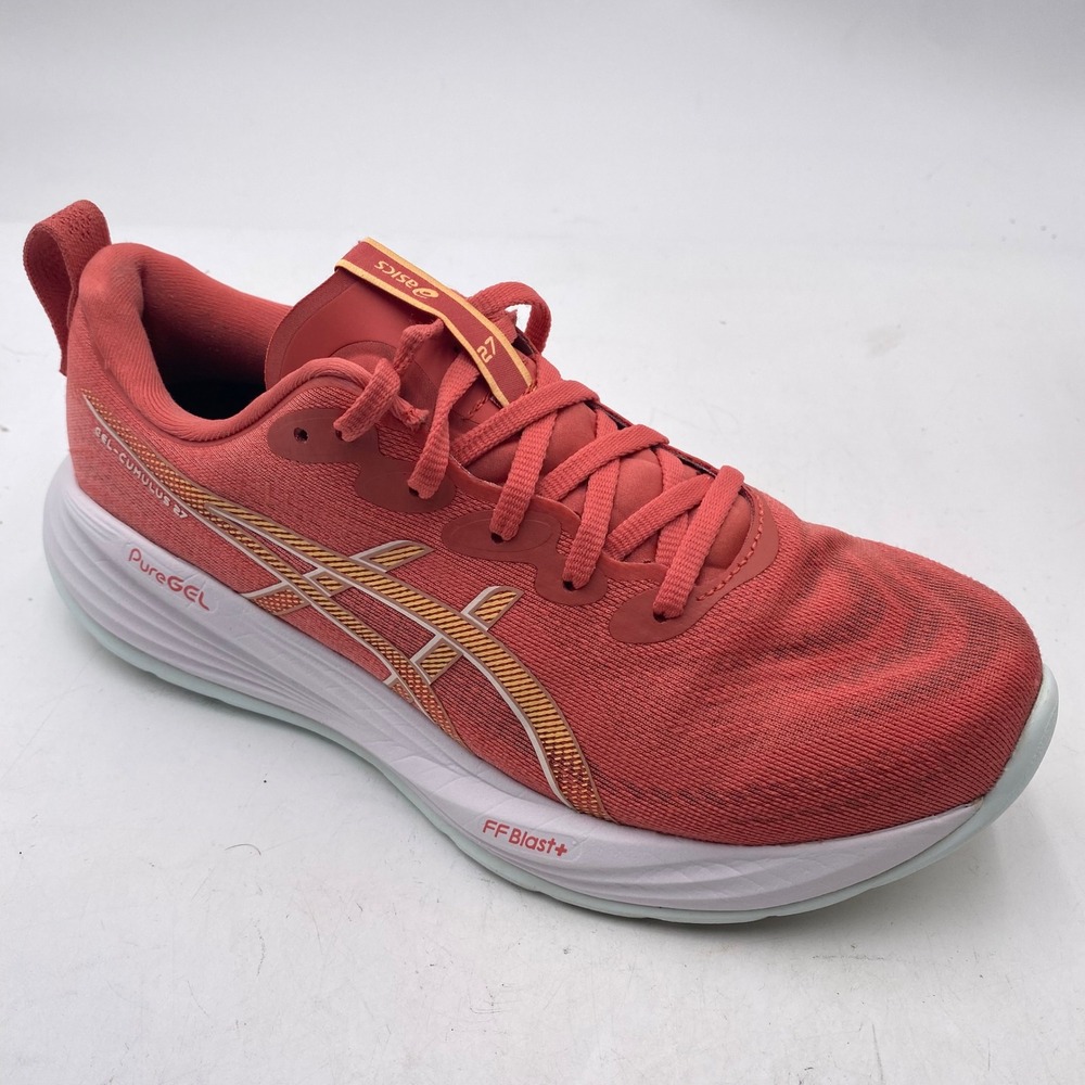 ASICS Gel-Cumulus 27 Running Shoes Womens 8 Coral PureGEL FF Blast+ 1012B772